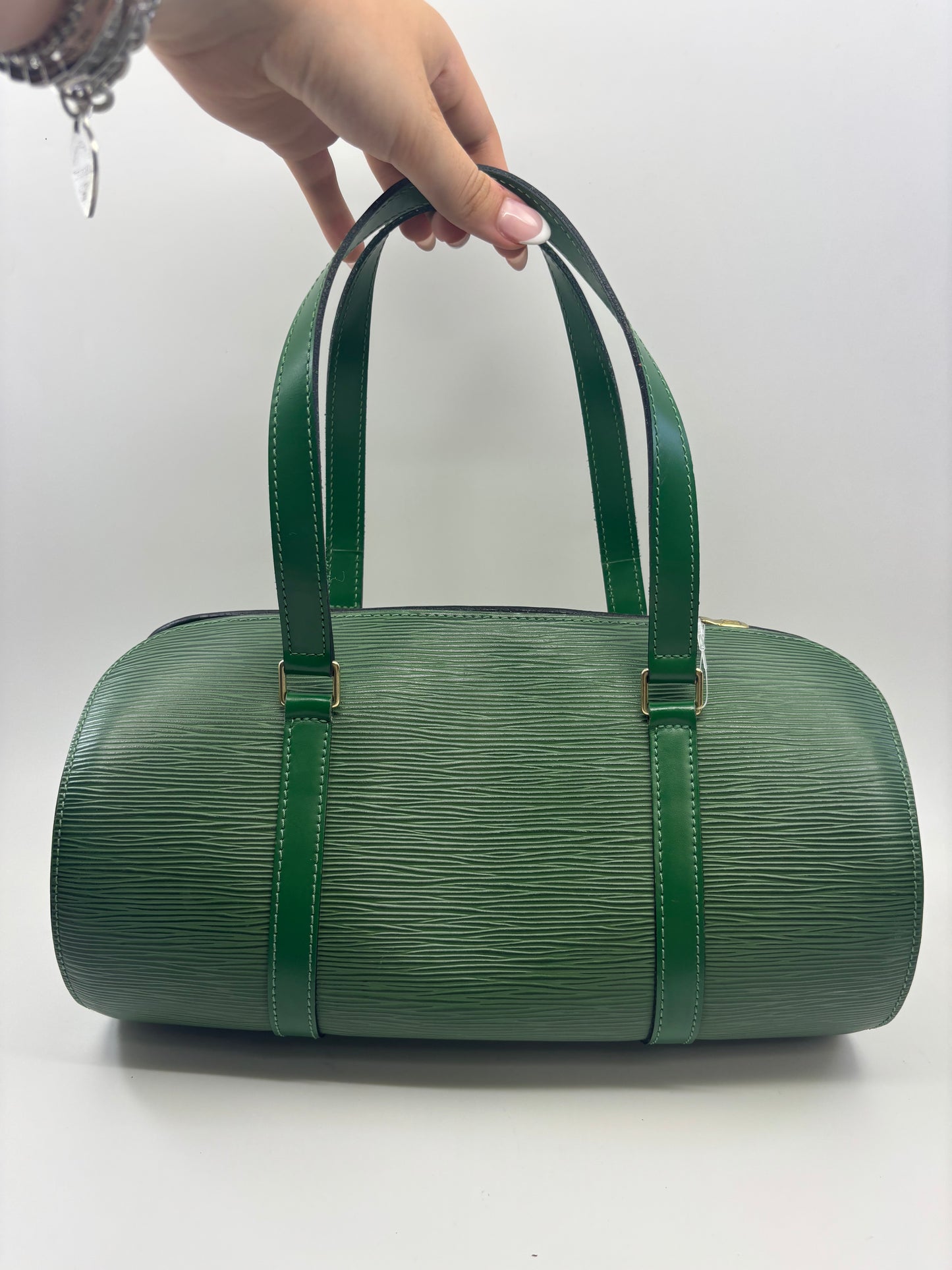 Louis Vuitton Green Epi Leather Papillon 26