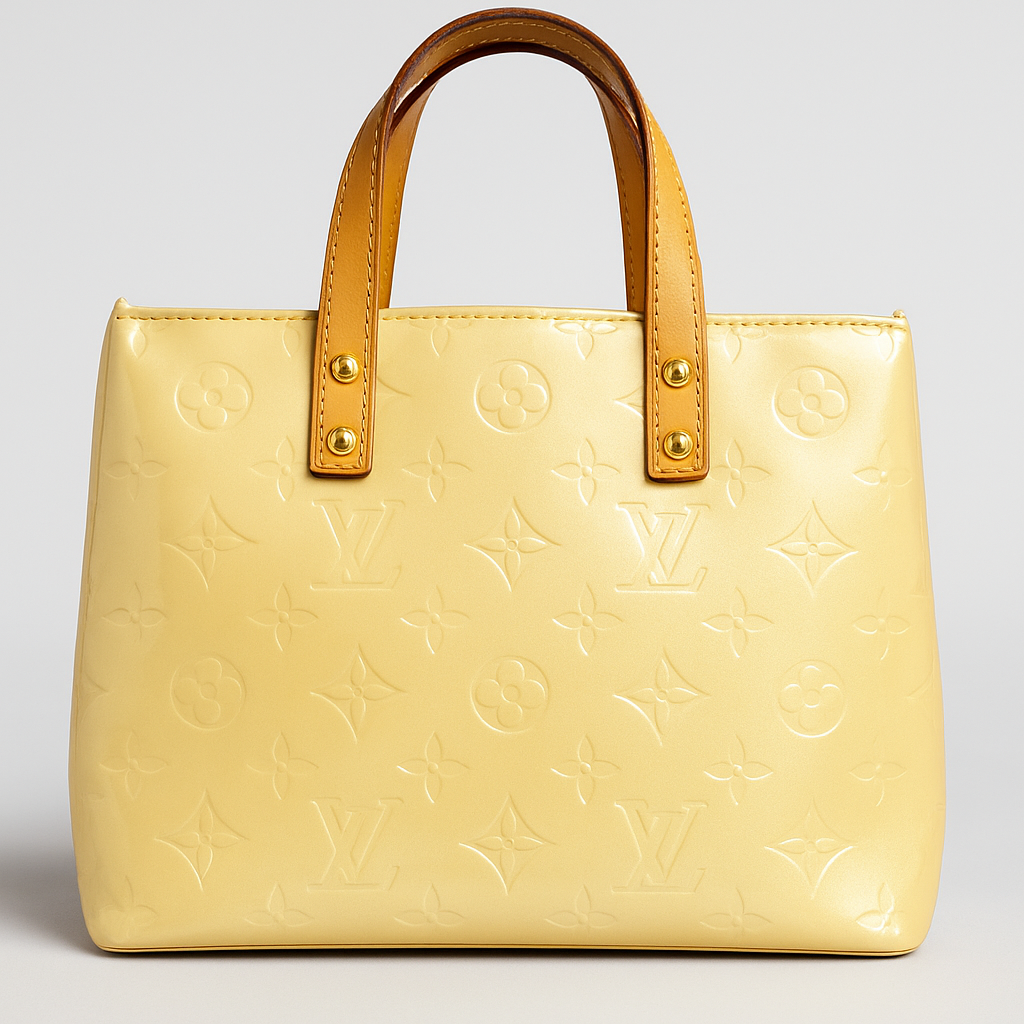 Louis Vuitton Reade PM Vernis Tote – Yellow