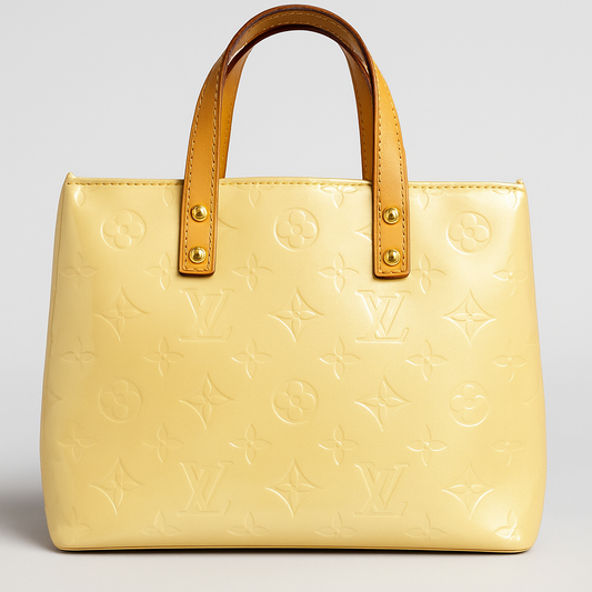 Louis Vuitton Reade PM Vernis Tote – Yellow