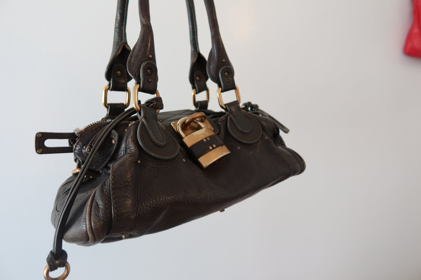 Chloe Paddington Satchel – brown Leather