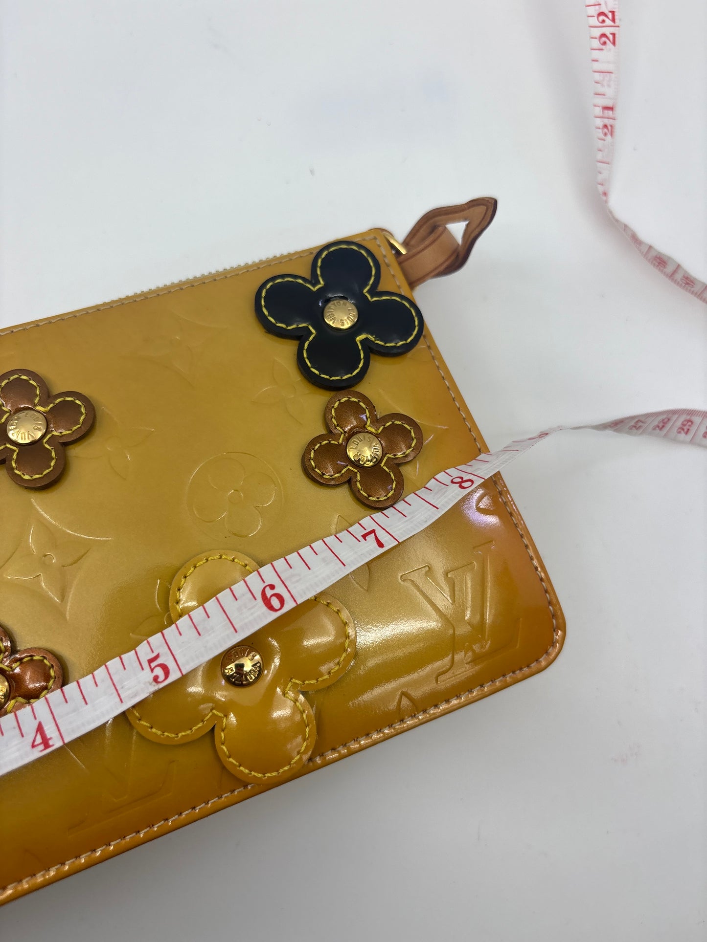 Louis Vuitton Monogram Vernis Fleur Pochette – Limited Edition