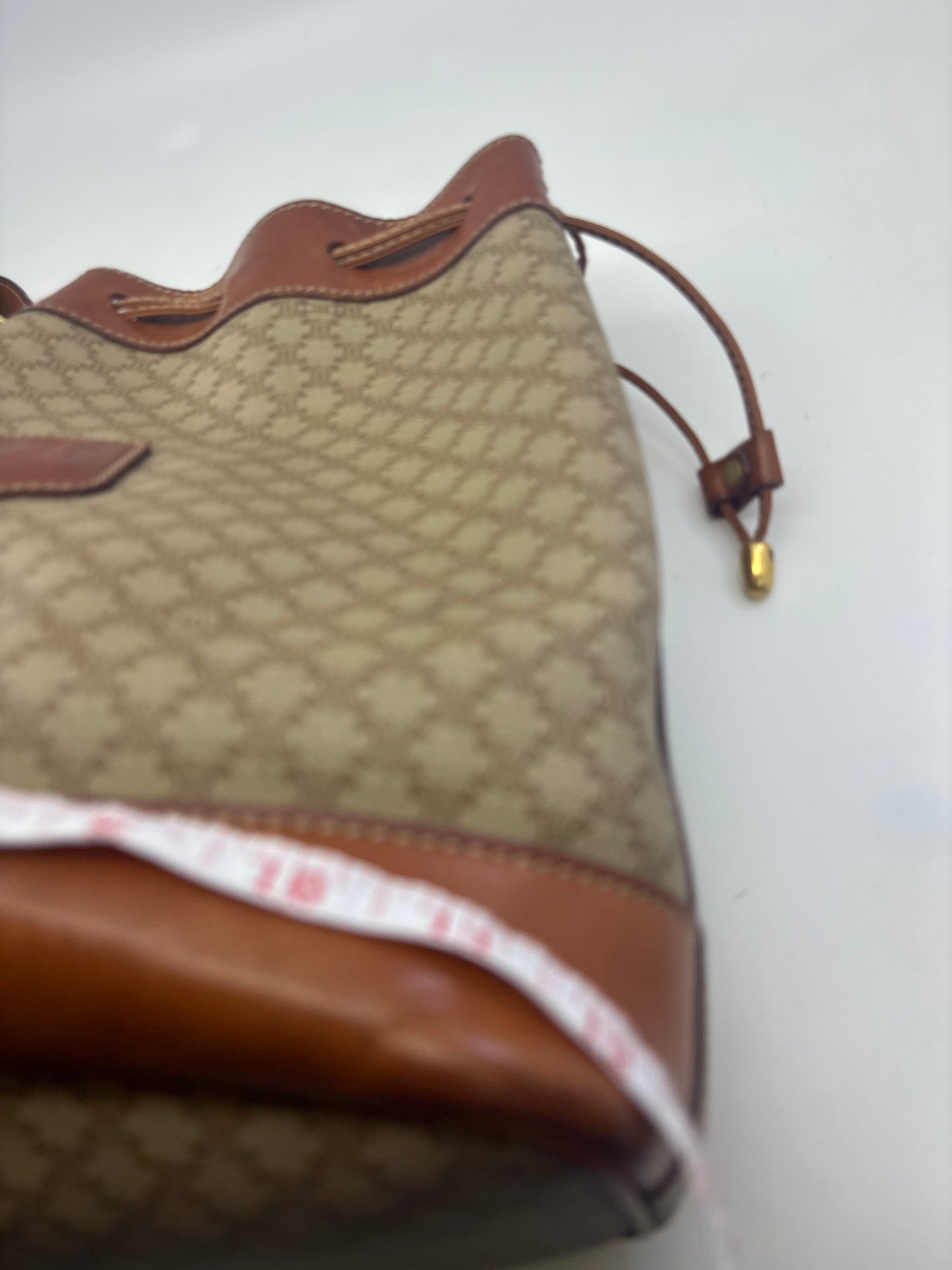 Vintage Celine Macadam Bucket Bag