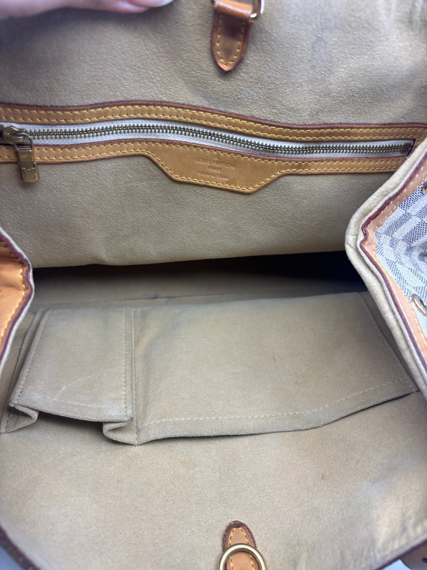 Louis Vuitton Damier Azur Hampstead MM Tote