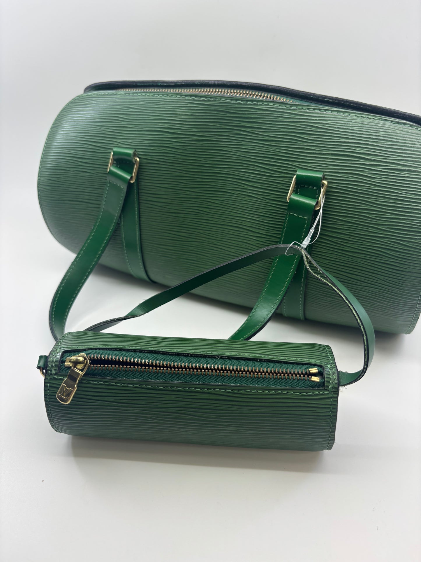 Louis Vuitton Green Epi Leather Papillon 26