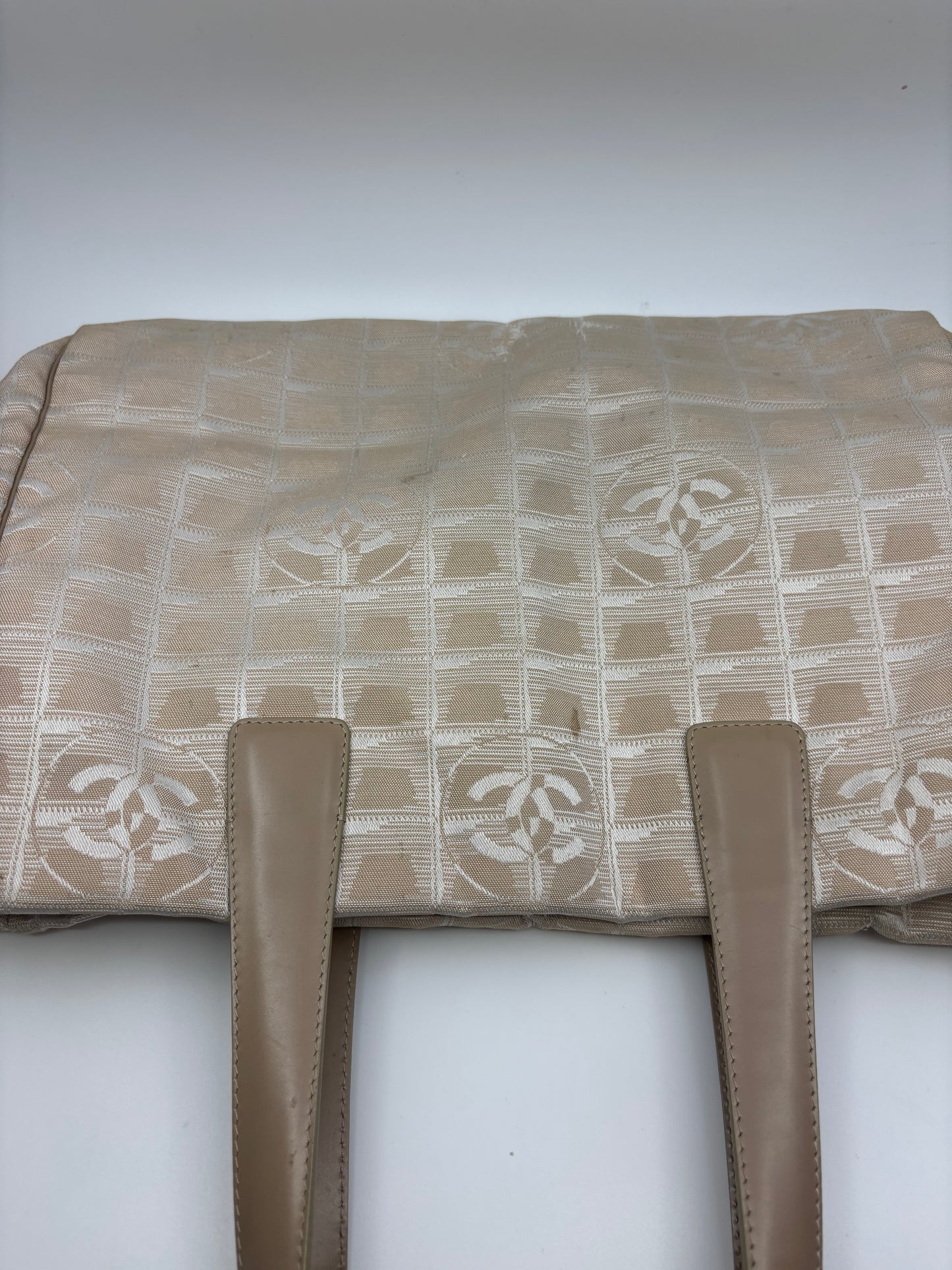 Chanel travel line tote bag