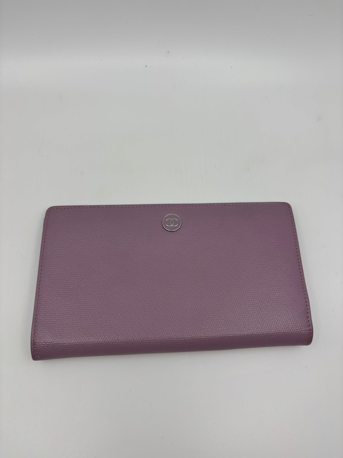 Chanel Long Wallet – Lilac Caviar Leather