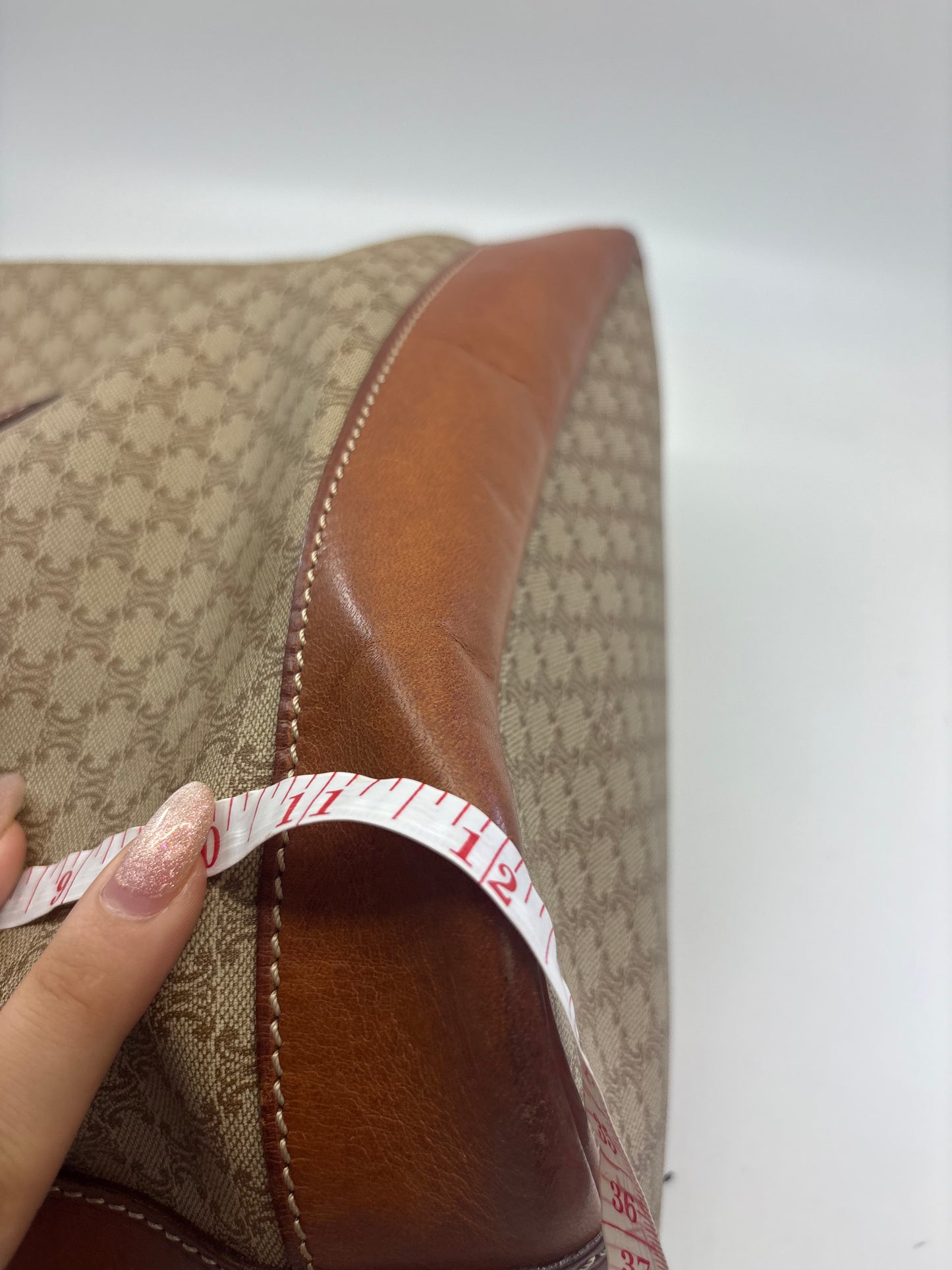 Vintage Celine Macadam Bucket Bag