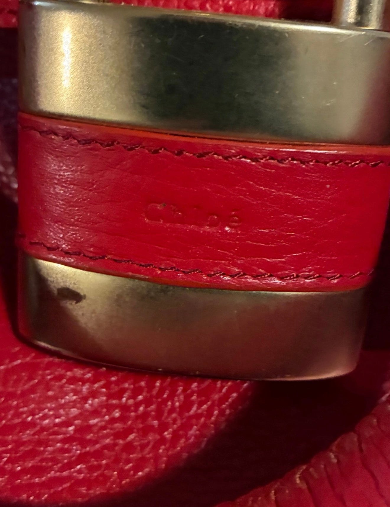 Chloé Paddington Bag – Red