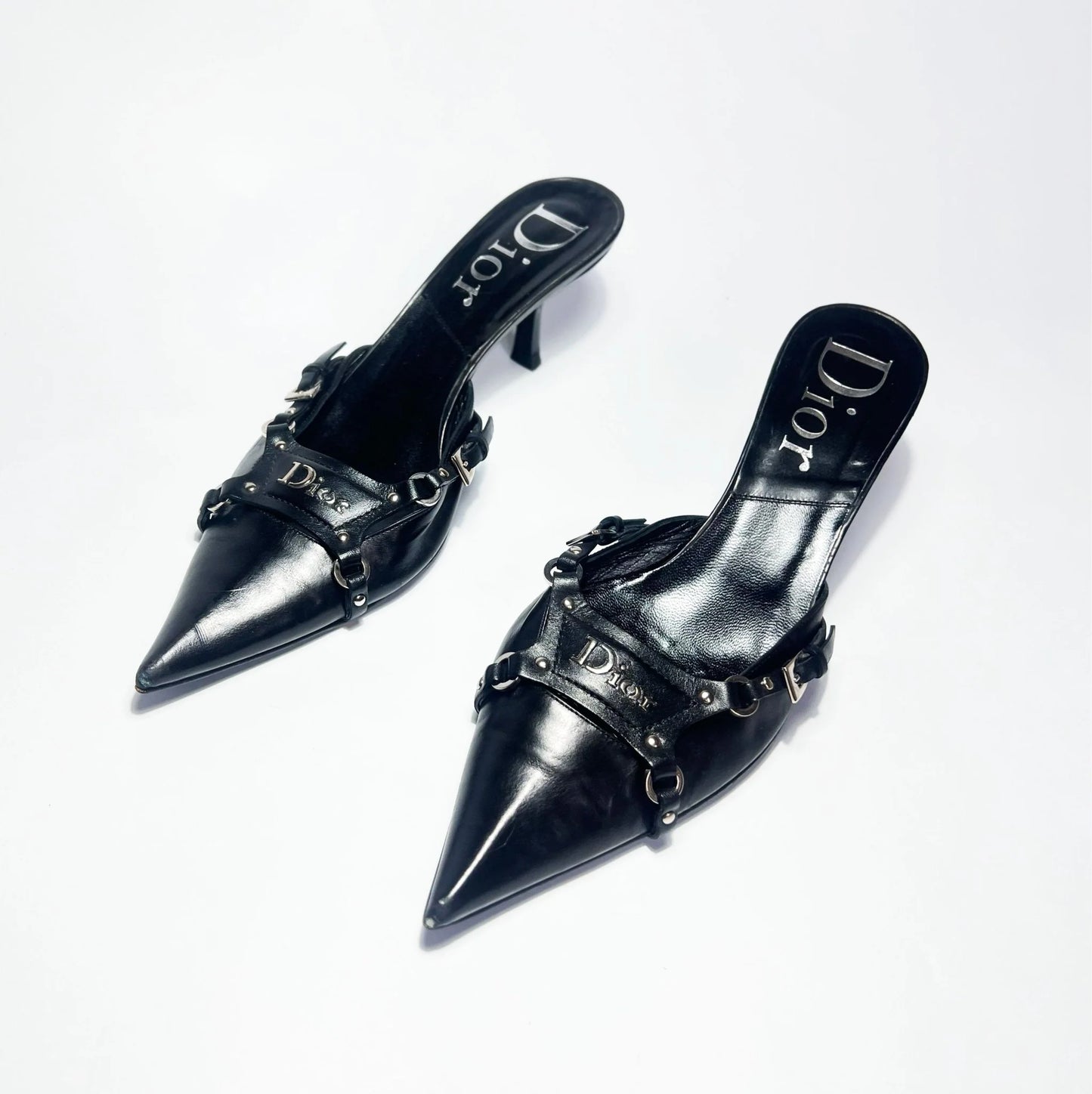 Dior bondage heels